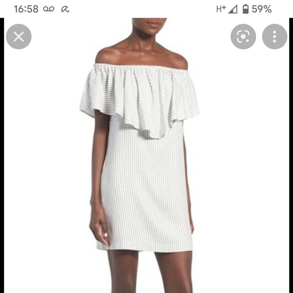 Nordstrom WAYF Off Shoulder Dress